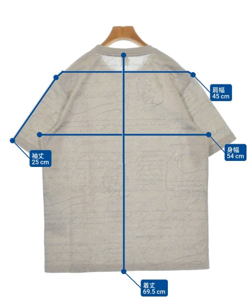 Berluti（ベルルッティ）Tシャツ・カットソー グレー サイズ:M メンズ/2200640657017