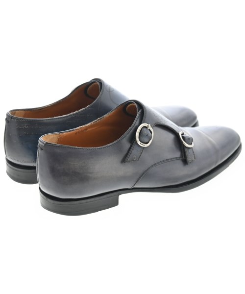 Berluti（ベルルッティ）ビジネス・ドレスシューズ 紺 サイズ:6 1/2(25cm位) メンズ/2200621775198