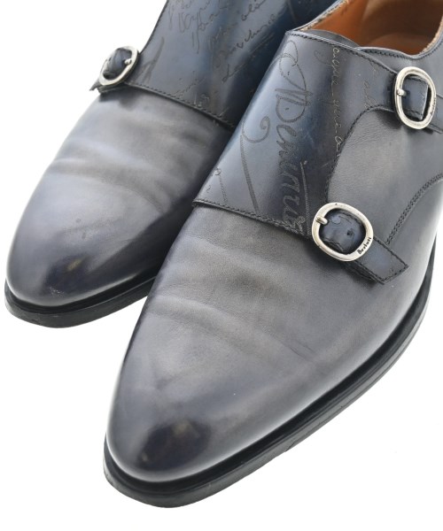 Berluti（ベルルッティ）ビジネス・ドレスシューズ 紺 サイズ:6 1/2(25cm位) メンズ/2200621775198