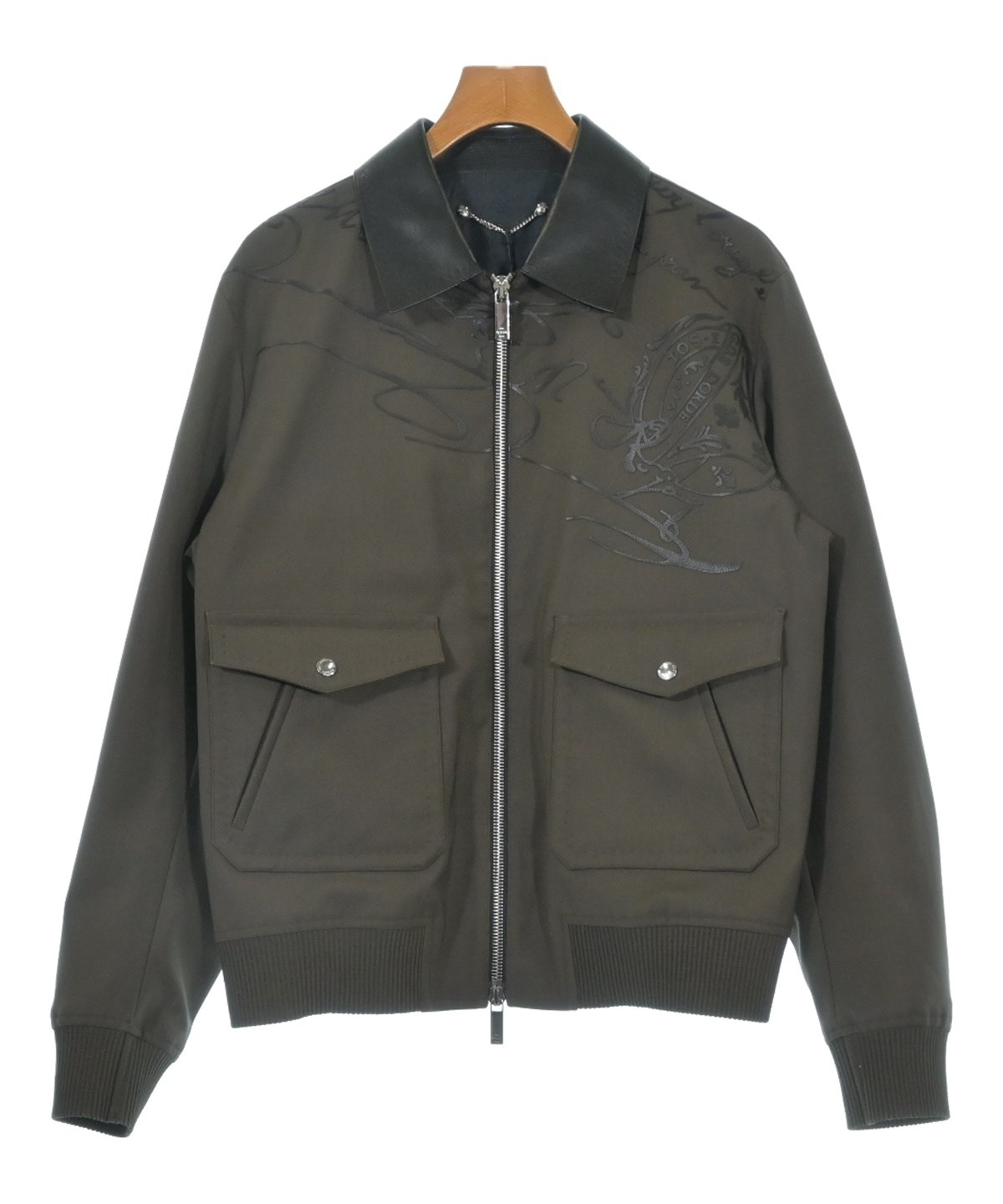 Berluti ベルルッティ ブルゾン メンズ 【古着】【中古】 Berluti（ベルルッティ）ブルゾン 茶 サイズ:48(L位) メンズ