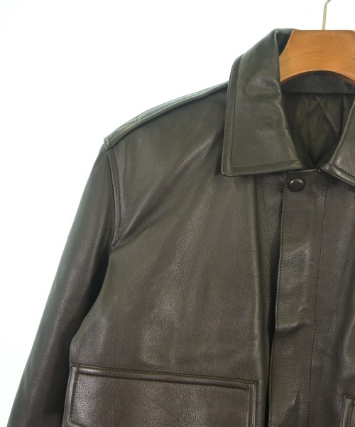 Berluti（ベルルッティ）ライダース 茶 サイズ:46(M位) メンズ/2200632104017