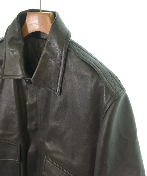 Berluti（ベルルッティ）ライダース 茶 サイズ:46(M位) メンズ/2200632104017