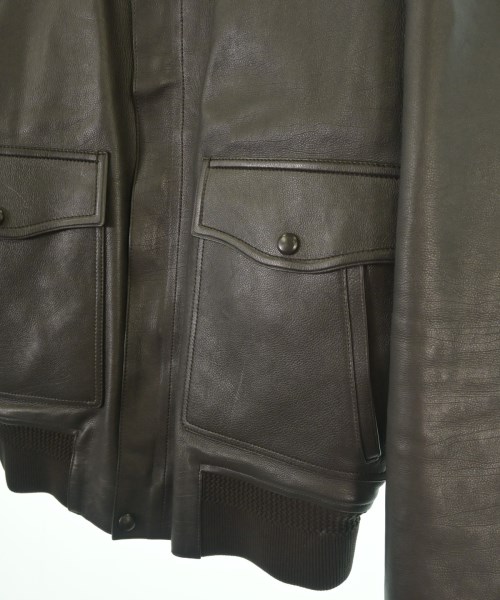 Berluti（ベルルッティ）ライダース 茶 サイズ:46(M位) メンズ/2200632104017