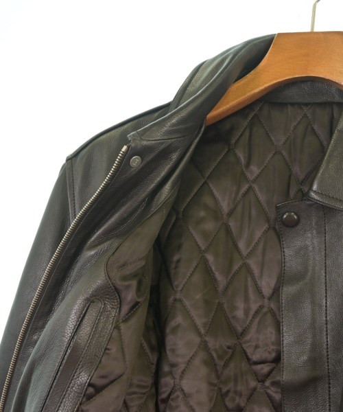 Berluti（ベルルッティ）ライダース 茶 サイズ:46(M位) メンズ/2200632104017