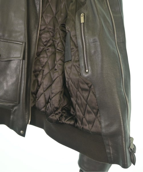 Berluti（ベルルッティ）ライダース 茶 サイズ:46(M位) メンズ/2200632104017