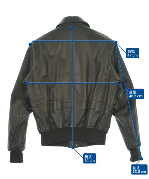 Berluti（ベルルッティ）ライダース 茶 サイズ:46(M位) メンズ/2200632104017