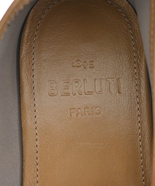 Berluti（ベルルッティ）ビジネス・ドレスシューズ 茶 サイズ:UK7 1/2(26cm位) メンズ/2200609685181
