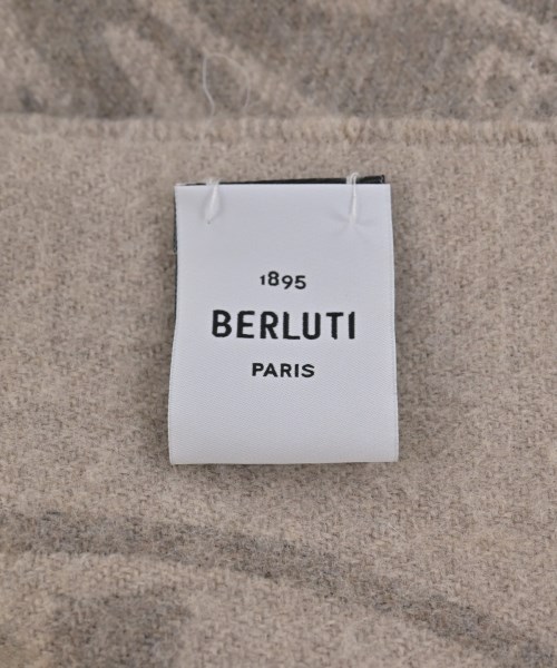 Berluti（ベルルッティ）マフラー ベージュ サイズ:- メンズ/2200671376031