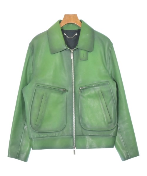 Berluti(ベルルッティ)ライダース 緑 サイズ:50(XL位)/2200677998022