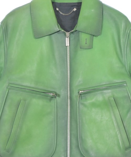 Berluti（ベルルッティ）ライダース 緑 サイズ:50(XL位) メンズ/2200677998022