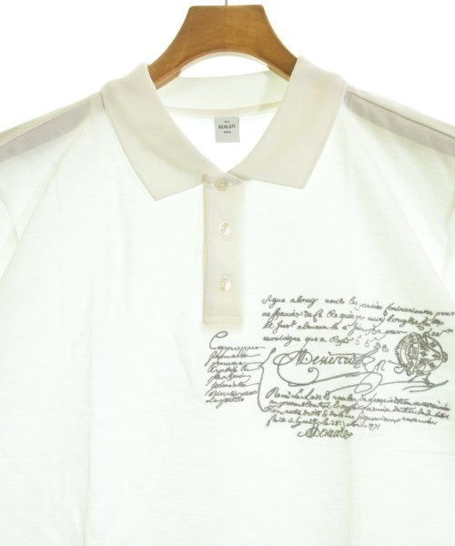 Berluti（ベルルッティ）ポロシャツ 白 サイズ:XL メンズ/2200698567436