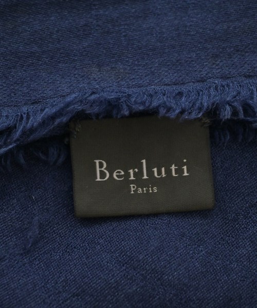 Berluti（ベルルッティ）ストール 紺 サイズ:- メンズ/2200700035069