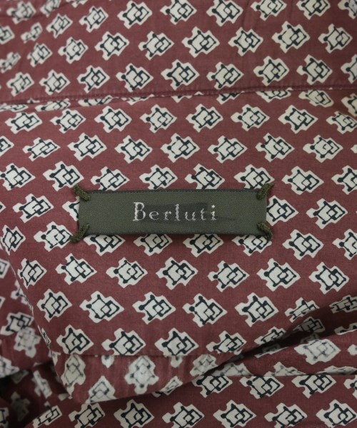 Berluti（ベルルッティ）カジュアルシャツ 赤 サイズ:38(S位) メンズ/2200655208075