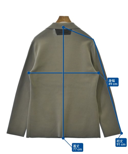 Berluti（ベルルッティ）カジュアルジャケット グレー サイズ:M メンズ/2200649644155