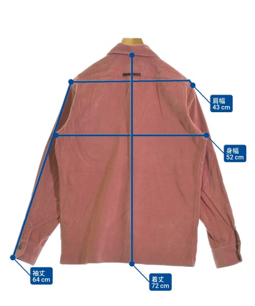 Berluti（ベルルッティ）カジュアルシャツ ピンク サイズ:-(M位) メンズ/2200657956097