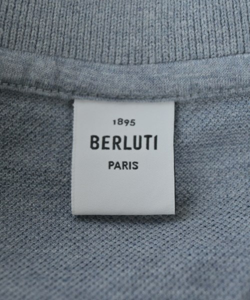Berluti（ベルルッティ）ポロシャツ 青 サイズ:L メンズ/2200659139245