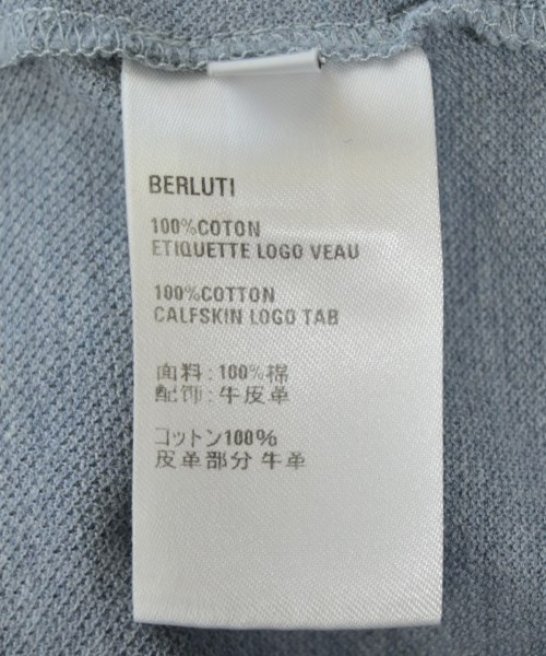 Berluti（ベルルッティ）ポロシャツ 青 サイズ:L メンズ/2200659139245