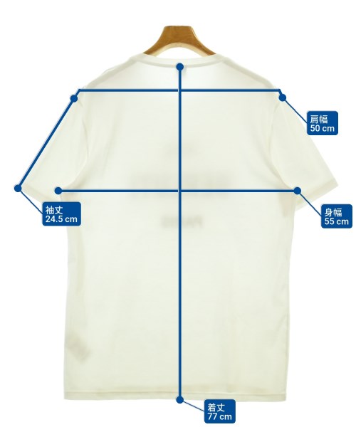 Berluti（ベルルッティ）Tシャツ・カットソー 白 サイズ:M メンズ/2200662184126