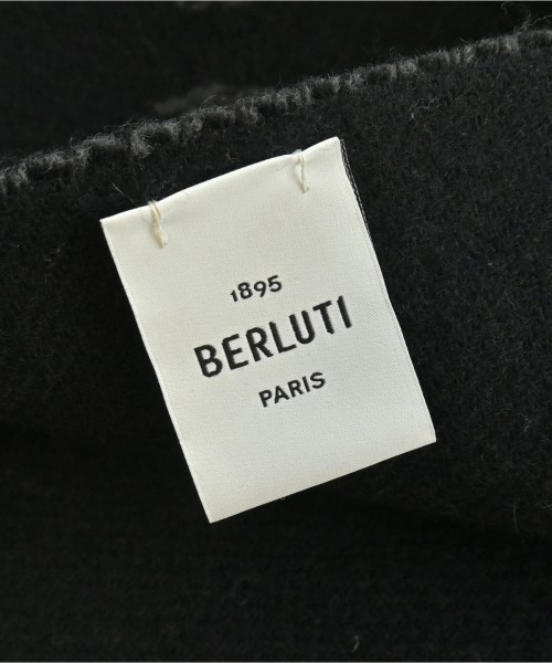Berluti（ベルルッティ）マフラー 黒 サイズ:- メンズ/2200690824032