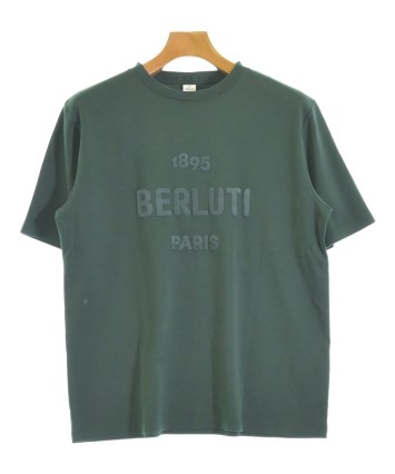 BERLUTI ベルルッティ　カリグラフィTシャツ Berluti（ベルルッティ）Tシャツ・カットソー 緑 サイズ:S メンズ