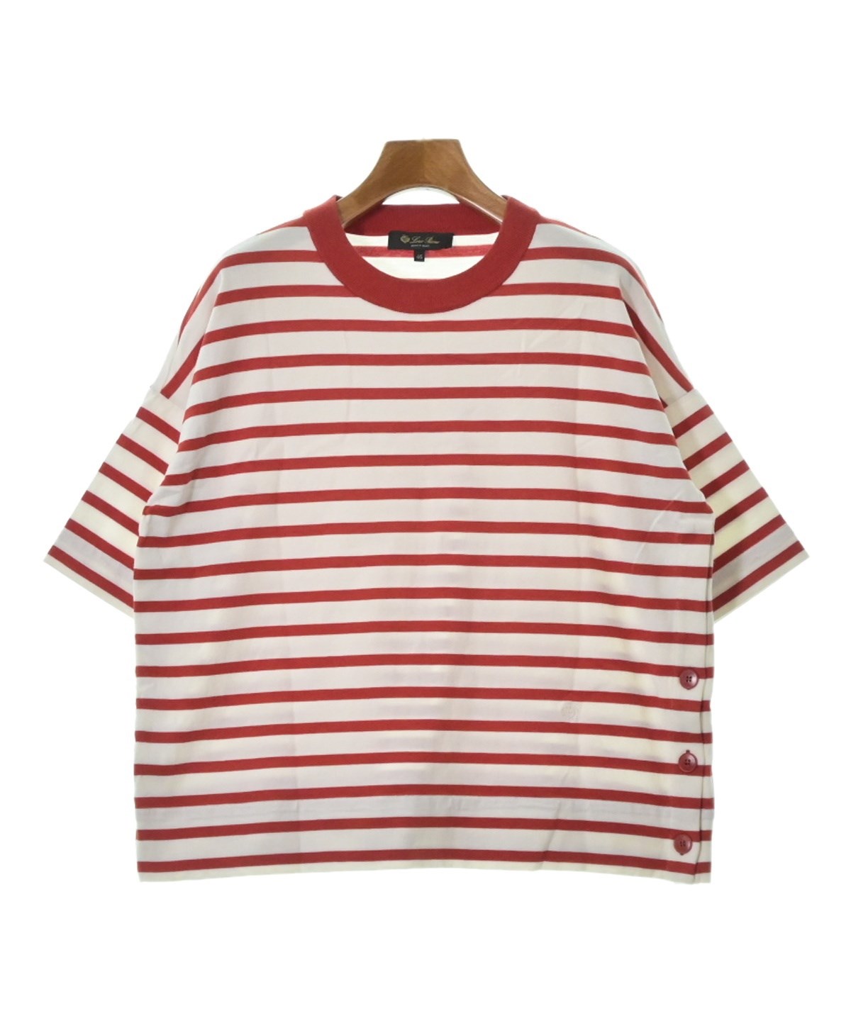 Loro Piana（ロロピアーナ）Tシャツ・カットソー 白 サイズ:46(XL位