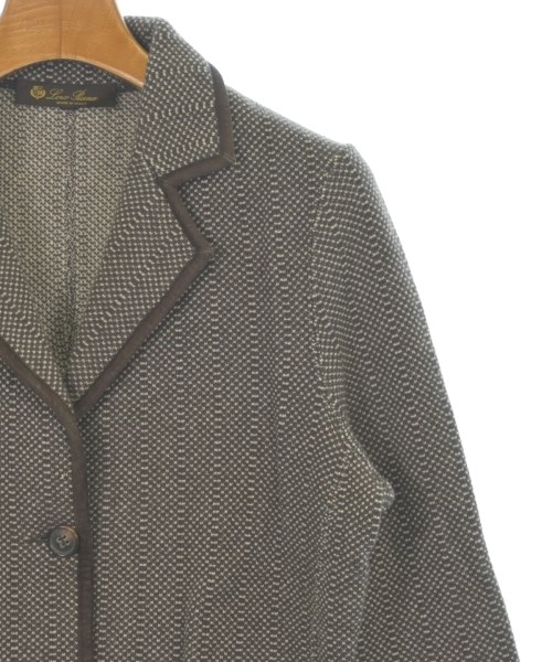 Loro Piana（ロロピアーナ）テーラードジャケット 茶 サイズ:40(M位) レディース/2200620296045