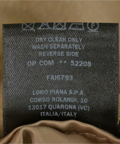 Loro Piana（ロロピアーナ）その他 ベージュ サイズ:XS レディース/2200637267038