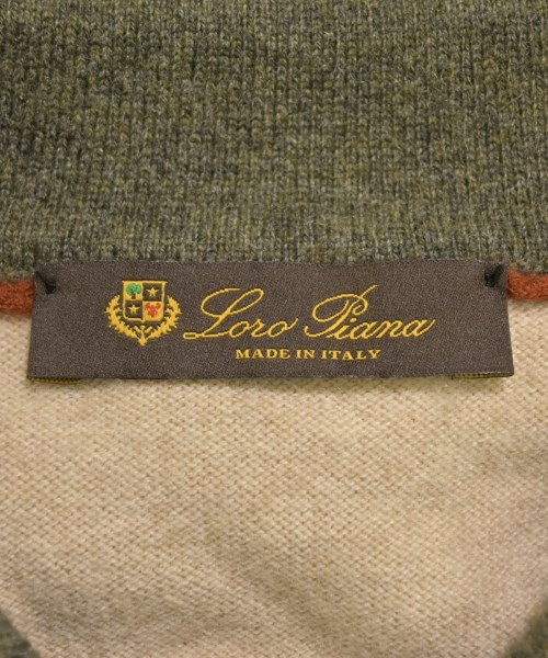 Loro Piana（ロロピアーナ）ニット・セーター カーキ サイズ:46(M位) メンズ/2200628822024
