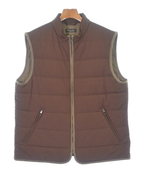 Loro Piana(ロロピアーナ)ダウンジャケット/ダウンベスト 茶 サイズ:XL/2200642960016