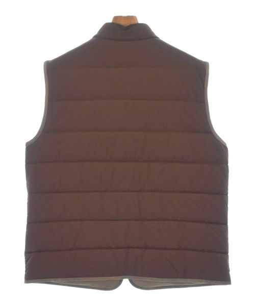 Loro Piana（ロロピアーナ）ダウンジャケット/ダウンベスト 茶 サイズ:XL メンズ/2200642960016