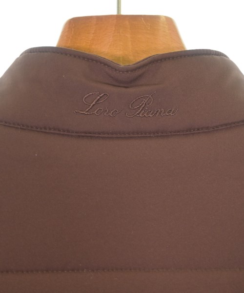 Loro Piana（ロロピアーナ）ダウンジャケット/ダウンベスト 茶 サイズ:XL メンズ/2200642960016