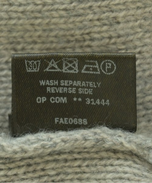 Loro Piana（ロロピアーナ）カーディガン グレー サイズ:-(XL位) メンズ/2200642960023