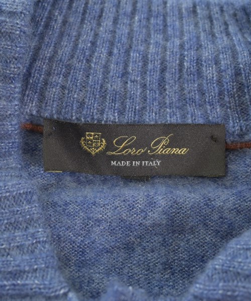 Loro Piana（ロロピアーナ）ニット・セーター 青 サイズ:52(XXL位) メンズ/2200642960047