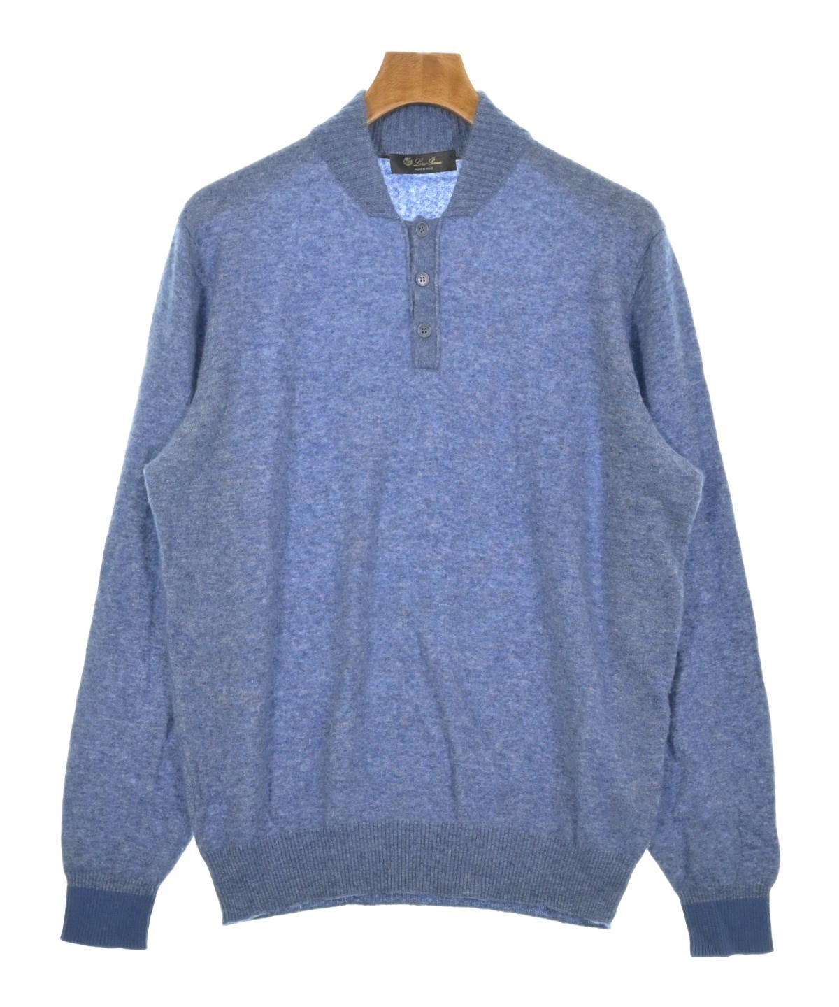Loro Piana（ロロピアーナ）ニット・セーター 青 サイズ:52(XXL位
