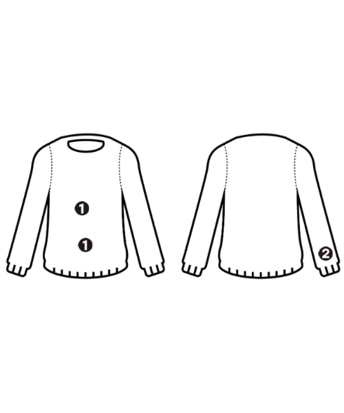 Loro Piana（ロロピアーナ）ニット・セーター 紺 サイズ:52(XXL位) メンズ/2200642960054