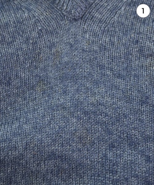 Loro Piana（ロロピアーナ）ニット・セーター 紺 サイズ:52(XXL位) メンズ/2200642960054