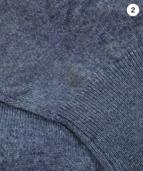 Loro Piana（ロロピアーナ）ニット・セーター 紺 サイズ:52(XXL位) メンズ/2200642960054