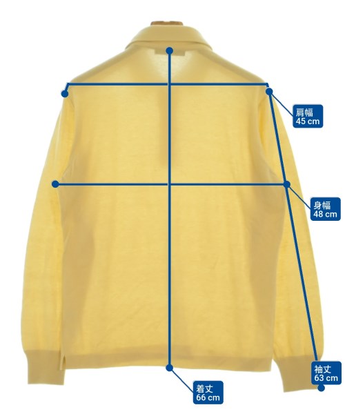 Loro Piana（ロロピアーナ）ニット・セーター 黄 サイズ:50(XL位) メンズ/2200642960122