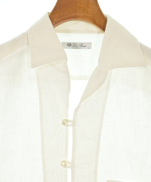 Loro Piana（ロロピアーナ）カジュアルシャツ 白 サイズ:M メンズ/2200634061103