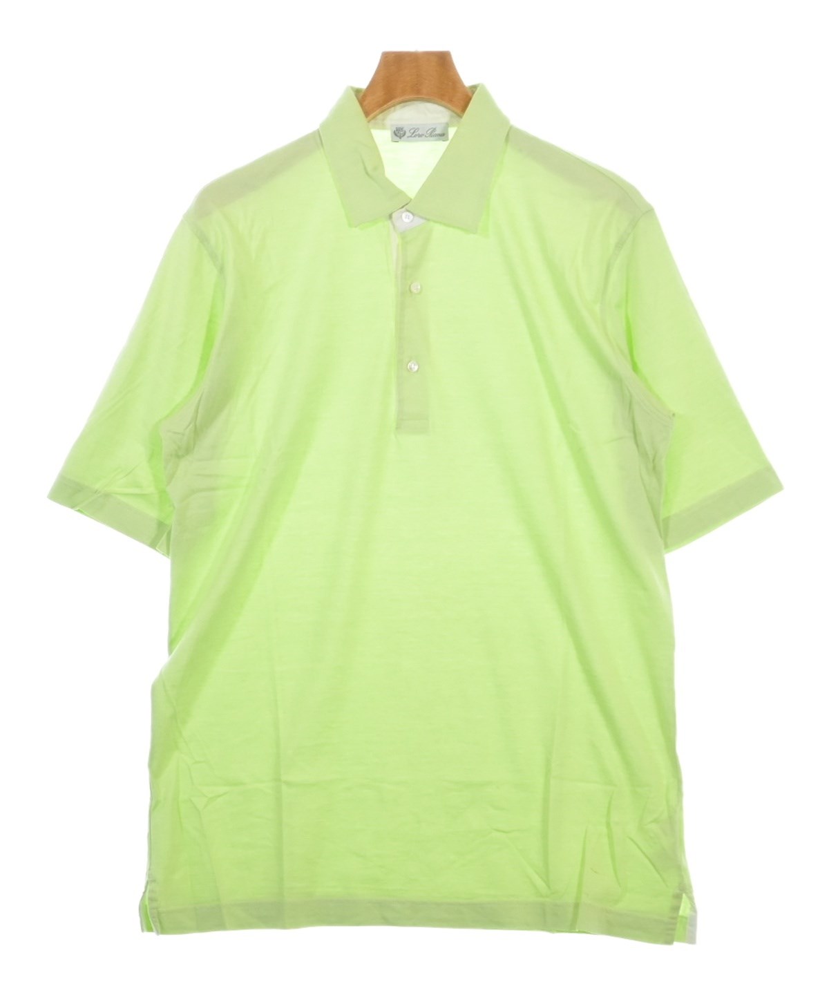 Loro Piana ライトグリーン 半袖ポロシャツ L Loro Piana（ロロピアーナ）ポロシャツ 緑 サイズ:XXL メンズ