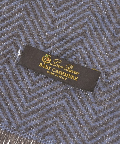 Loro Piana（ロロピアーナ）マフラー 茶 サイズ:- メンズ/2200613549608