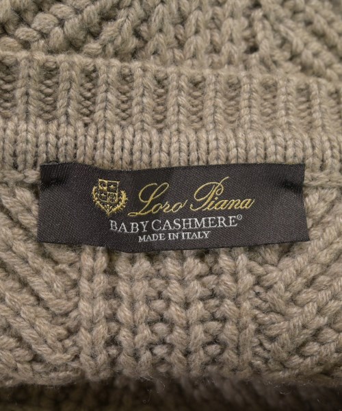 Loro Piana（ロロピアーナ）ニット・セーター ベージュ サイズ:F レディース/2200624610052