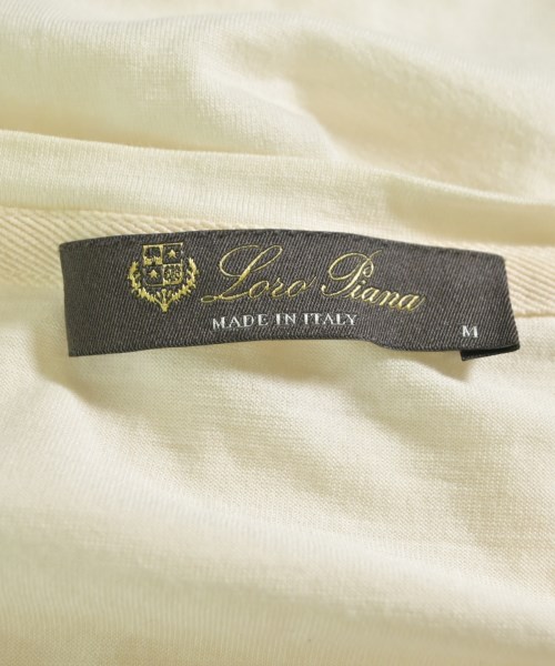 Loro Piana（ロロピアーナ）Tシャツ・カットソー 白 サイズ:M メンズ/2200616763025