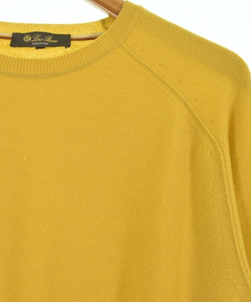 Loro Piana（ロロピアーナ）ニット・セーター 黄 サイズ:50(XL位) メンズ/2200616763032