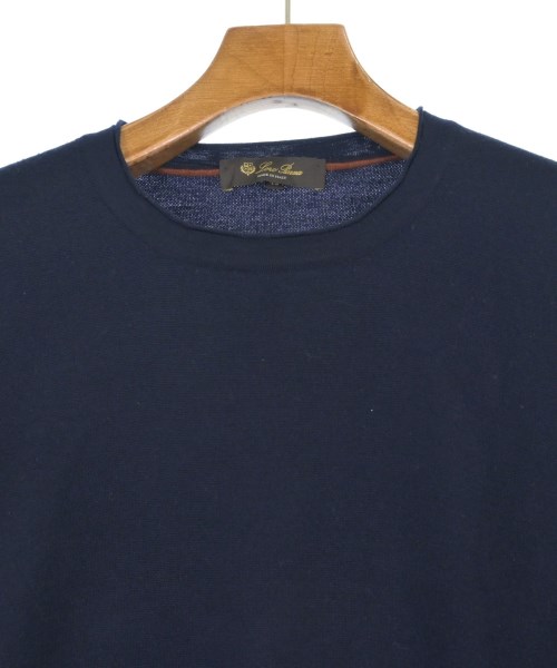 Loro Piana（ロロピアーナ）ニット・セーター 紺 サイズ:48(L位) メンズ/2200630023020