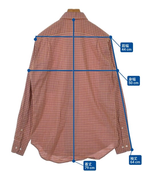 Loro Piana（ロロピアーナ）カジュアルシャツ オレンジ サイズ:-(M位) メンズ/2200632874064