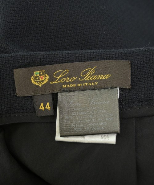 Loro Piana（ロロピアーナ）ひざ丈スカート 紺 サイズ:44(L位) レディース/2200632924035