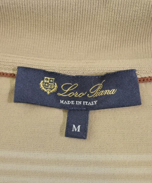 Loro Piana（ロロピアーナ）ポロシャツ ベージュ サイズ:M メンズ/2200606964166