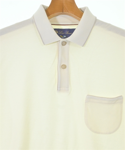Loro Piana（ロロピアーナ）ポロシャツ 黄 サイズ:L メンズ/2200612723078
