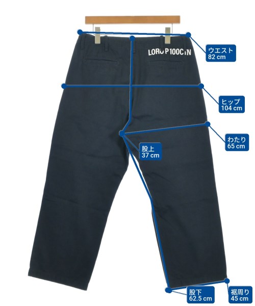 Loro Piana（ロロピアーナ）チノパン 紺 サイズ:M メンズ/2200620209014